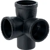 Geberit Silent-Pro Hoekstuk 87,5°, DN 100 / 90 / 90, 393.550.14.1