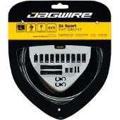 Jagwire 2x Sport Shift Kit Ice Grey