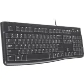 Logitech K120 Corded Keyboard toetsenbord USB QWERTZ Tsjechisch Zwart