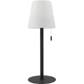 LINDBY - Azalea LED Portable Taffellamp IP44 Wit/Zwart