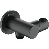 Deante Nac N57k Ronde Haakse Connector Met Handsethouder