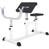 Gorilla Sports Biceps curlbank wit