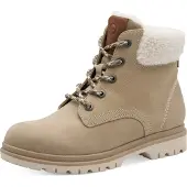 Tamaris Veterlaarsjes cappuccino
