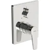 Hansa Polo - Afdekset voor badkraan, 2 functies, chroom 80609093