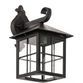 LINDBY Buitenverlichting , Ida, Roestbruin, Balkon, Aluminium, Antiek