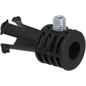 Geberit wandbevestigingplug voor wandcloset zwart 597203000