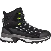 Lowa - Heren wandelschoenen - Randir GTX Mid Black/Grey voor Heren - Maat 11 UK - Zwart