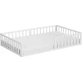 VitaliSpa Minno Kinderbed – 120x200 met matras Wit