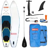 Ohana Isup Tourer Sup Board Blue/Yellow 11'6x32x6
