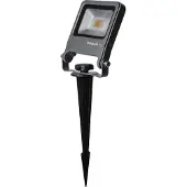 Osram 4099854585838 ENDURA Garden Flood Spike 10W 3000K LED-tuinspot LED-module LED vast ingebouwd 10 W Donkergrijs