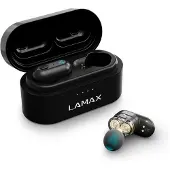 Lamax Duals1 (NC, 28 h, Draadloze), Koptelefoon, Zwart