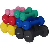 Gorilla Sports Vinyl Complete Halterset 31 kg