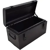 Loft42 Opbergkist Boxy | Jax Design metaal zwart 37x19x18 cm opbergdozen | NADUVI