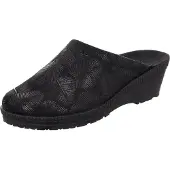 Rohde 2450 Pantoffels | Maat 42 Dames Zwart