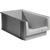 LA-KA-PE Magazijnbak | L500xB315xH200 mm | PP grijs | 8 stuks - 01350 02 05 01350 02 05