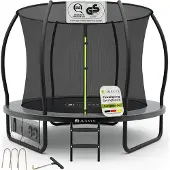 Juskys Trampoline / Buitentrampoline S - Incl. Veiligheidsnet en Randbescherming - Ø228 cm