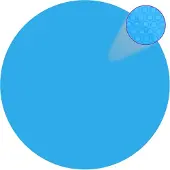 Syfax Solar zwembadfolie drijvend rond 455 cm PE blauw