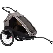 Xlc MonoS Fietskar - Grijs - BS-C09 - Kinderwagen - Jogger