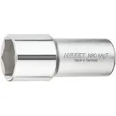 Hazet Bougiedopsleutel 880MGT · 3/8 inch (10 mm) vierkant hol · Buiten-zeskant-profiel · SW 20,8 mm · 13/16?