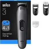 Braun 80789918, Donkergrijs, Voeding/batterij, 50 minuten, Ingebouwde batterij, Nikkel-cadmium (NiCd)