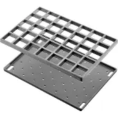 Sanit Emmerrooster B45cm Kunststof 6000600