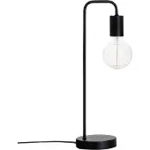 Atmosphera Keli rechte lamp 45 cm hoog, zwart metaal