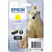 Epson Inktcartridge 26 (C13T26144012) Geel