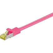 Pro Netwerkkabel | Cat7 S/FTP | 10 meter (100% koper, LSZH, Roze)