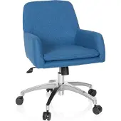Hjh OFFICE SHAKE 400 - Thuisgebruik bureaustoel Blauw