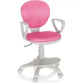 Hjh OFFICE KID COLOUR G1 - Kinder bureaustoel Roze/Grijs