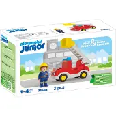 Playmobil Junior Brandweerwagen met ladder - 71683