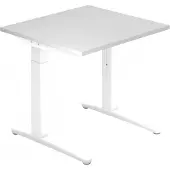 Hjh OFFICE PRO XTRA XB 8 WW - Wit 80 x 80 Tafelhoogte I In hoogte verstelbaar