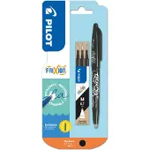 Pilot Pen roller Frixion Ball Zwart + 3 vullingen 0.7