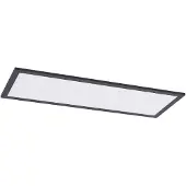 LINDBY Plafondlamp , Nelios, dimbare, Zwart, Keuken, Kunststof, Modern
