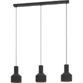 Eglo Hanglamp Casibare Zwart 3xe27 40w