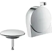 Hansgrohe Exafill S afbouwdeel S badvul-, overloop- en afvoergarnituur, chroom
