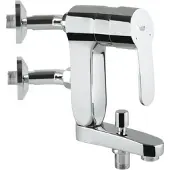 GROHE Eurostyle Cosmopolitan - Eengreeps badmengkraan Vertica, chroom 23302000