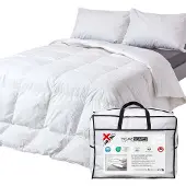 Homescapes Donzen 4-Seizoenen Dekbed 260x220 cm – Ganzendons & Veren – Warmteklasse 3+2 – OEKO-TEX & RDS Gecertificeerd
