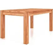 Byoak Eettafel VENTO, 100 x 160 cm, massief hout, naturel geolied