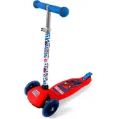Spiderman 3-wheel Youth Scooter Blauw