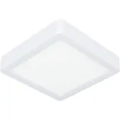 Eglo Plafonnière IP44 Fueva 6 vierkant - wit - 15x15cm