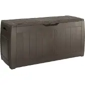 Keter HOLLYWOOD - Kussenbox - voor buiten - 270L - bruin