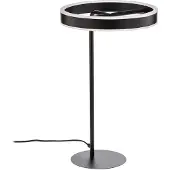 LUCANDE LED-tafellamp Yekta , dimbaar, zwart, Woon-/ Eetkamer, metaal, Design, LED tafellamp