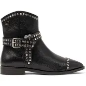 Lazamani Enkellaarsjes Dames Zwart Leer Size 39