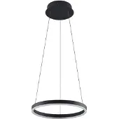Arcchio Hanglampe , Albiona, dimbare, Zwart, Keuken, Metaal, Modern