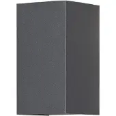 Konstsmide LED-wandlamp buiten Cremona, alu / grijs / zink, Aluminium, Modern, LED wandlamp buiten