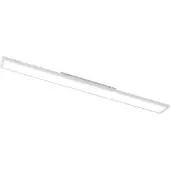 Arcchio Enora LED paneel, 3500lm, wit, metaal, 119,5 cm, wit / opaal, Woon-/ Eetkamer, Kunststof, Modern, LED paneel