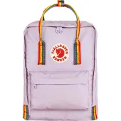 Fjall Raven Rugzak 'Kanken Rainbow' geel / sering / oranje / rood