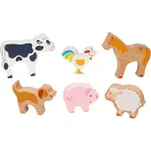 Gollnest & Kiesel Houten Dieren - Boerderijdieren Set