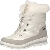 Caprice Snowboots rookgrijs / wit